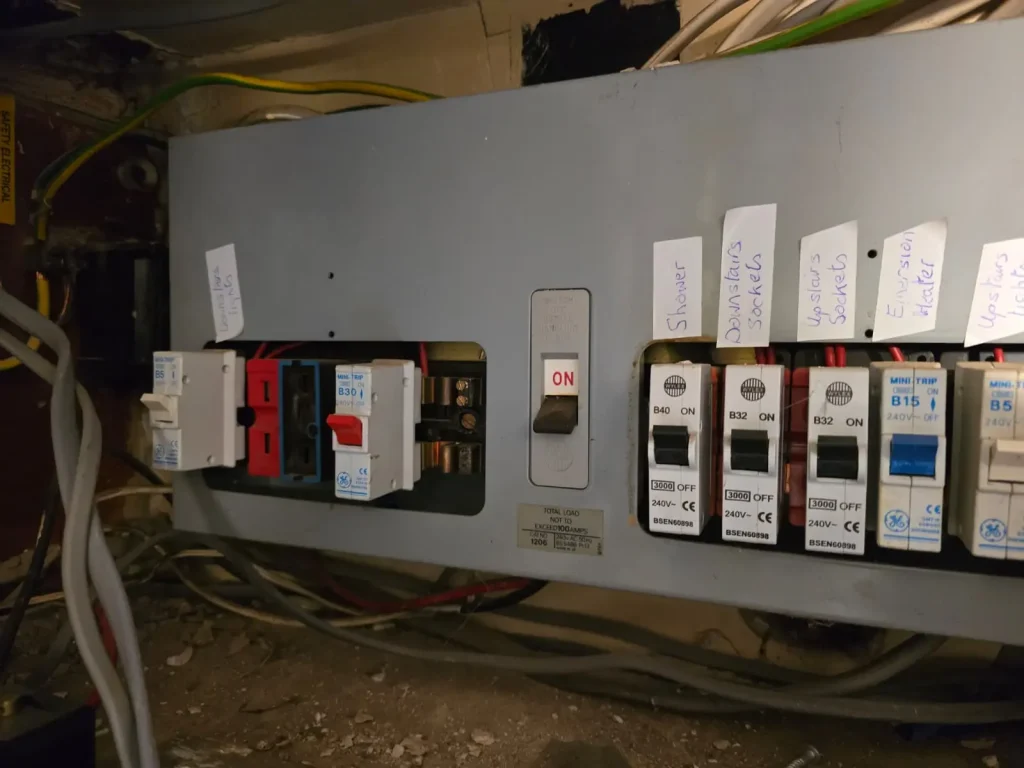 Electrical distribution board installation